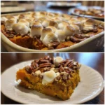 Southern Maple Sweet Potato Casserole