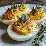 Thanksgiving Deviled Eggs