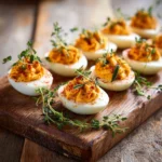 Thanksgiving Deviled Eggs