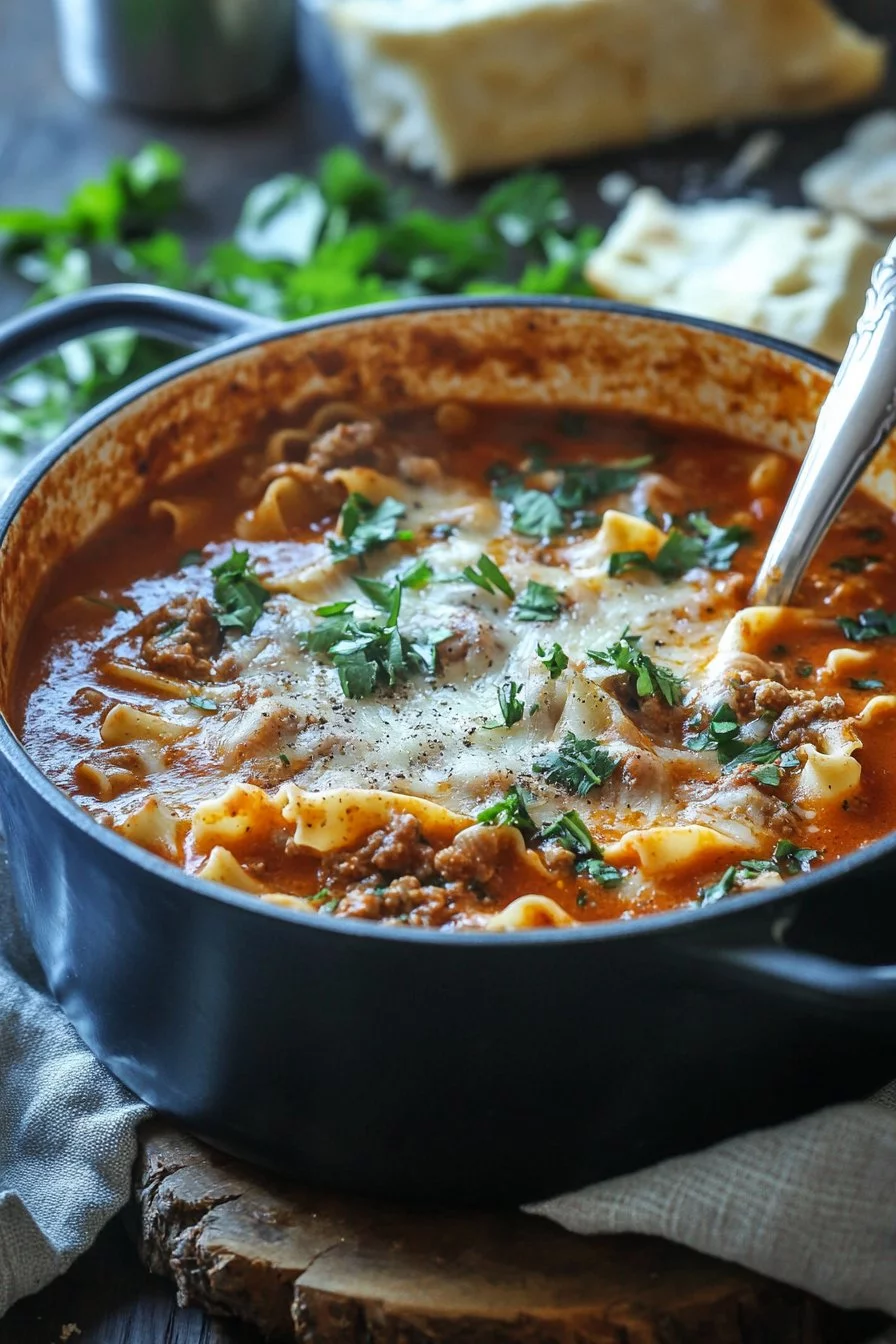 Best Ever One-Pot Lasagna Soup 7 BEST EVER One-Pot Lasagna Soup
