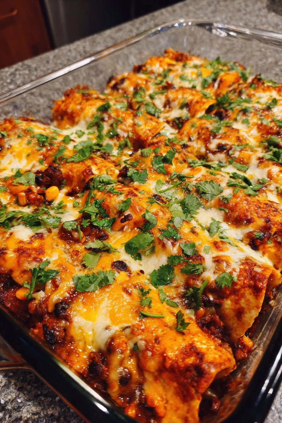 Quick One-Pan Enchiladas