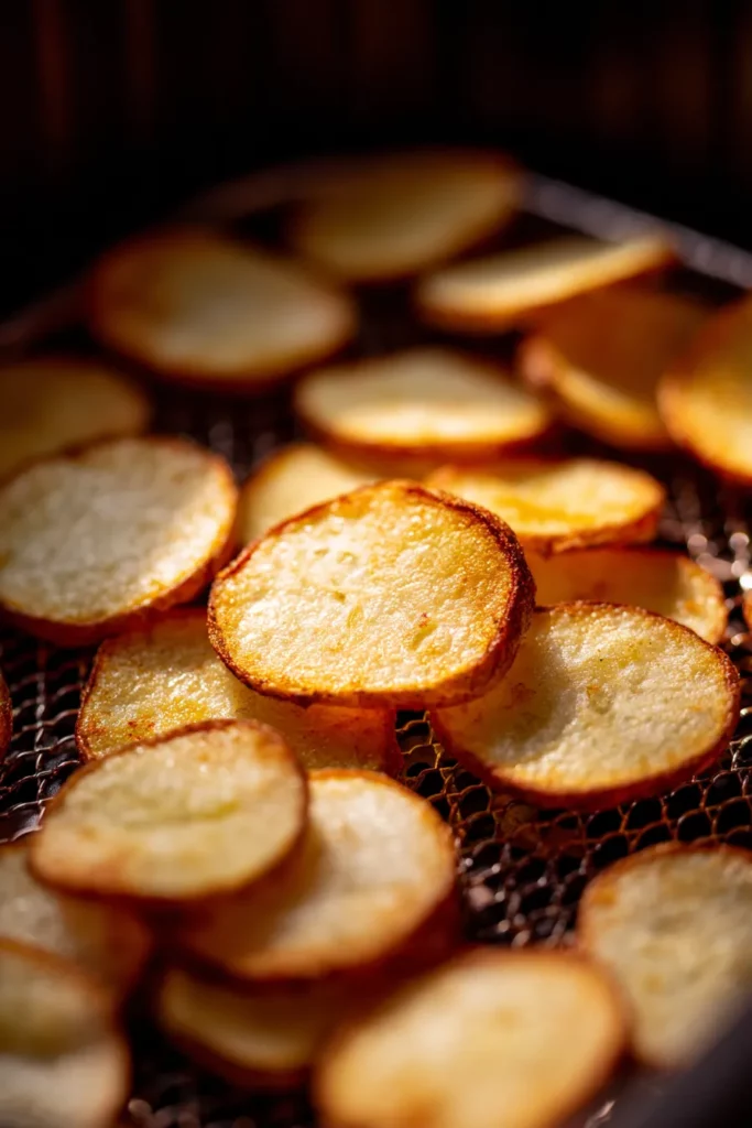 50+ Best Potato and Sweet Potato Recipes for Every Occasion 29 Air Fryer Sliced Potatoes