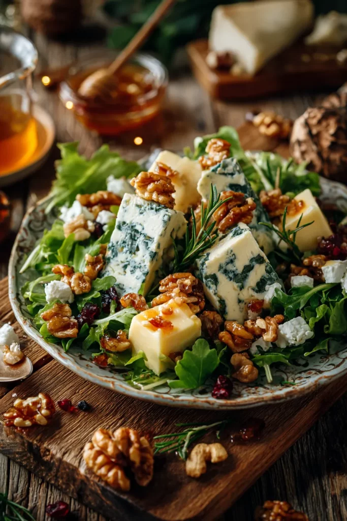 Cheese and Nuts for Salads