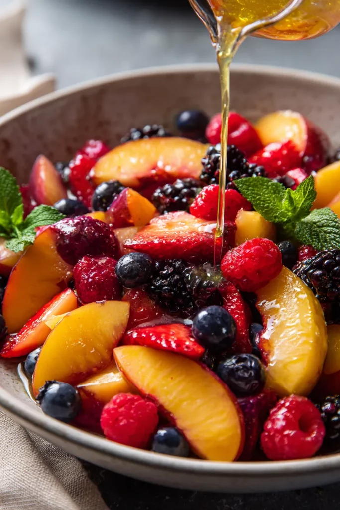 Citrus Dressing for Summer Fruits