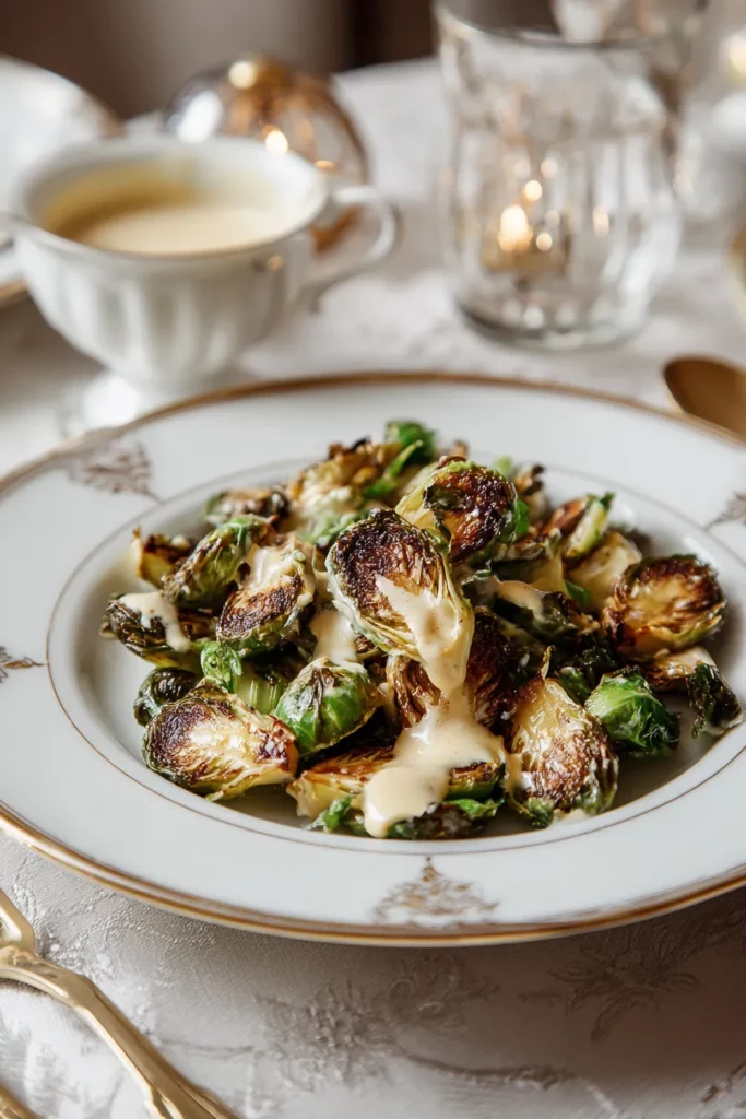 Perfect Roasted Brussels Sprouts & Carrots: Flavorful Sheet Pan & Creative Recipes 47 Crispy Brussels with Mustard Sauce