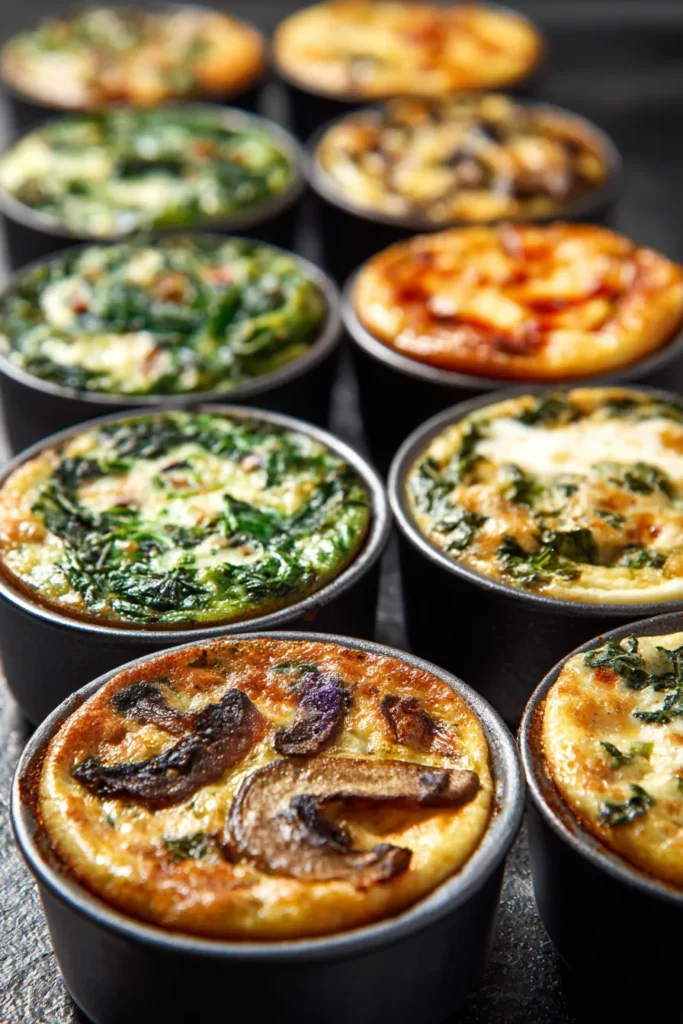 Crustless Keto Quiches