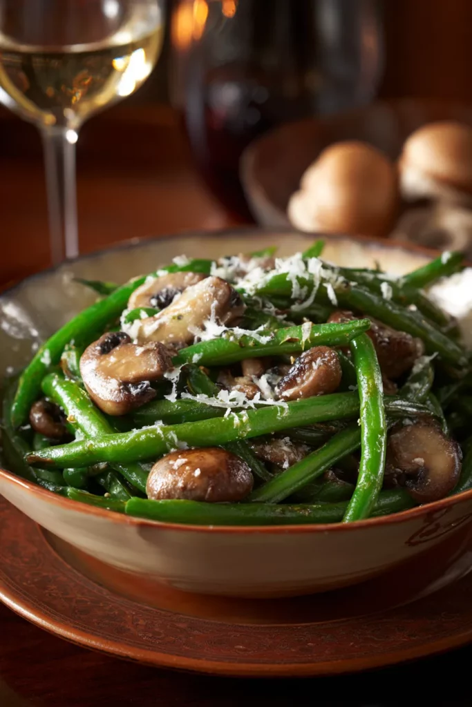 The Ultimate Guide Cooking Cauliflower, Cabbage & Green Beans | Tips, Recipes & Techniques 34 Green Beans with Mushrooms