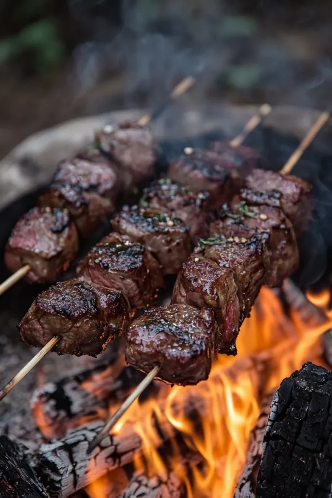 Grilled & Smoked Venison 