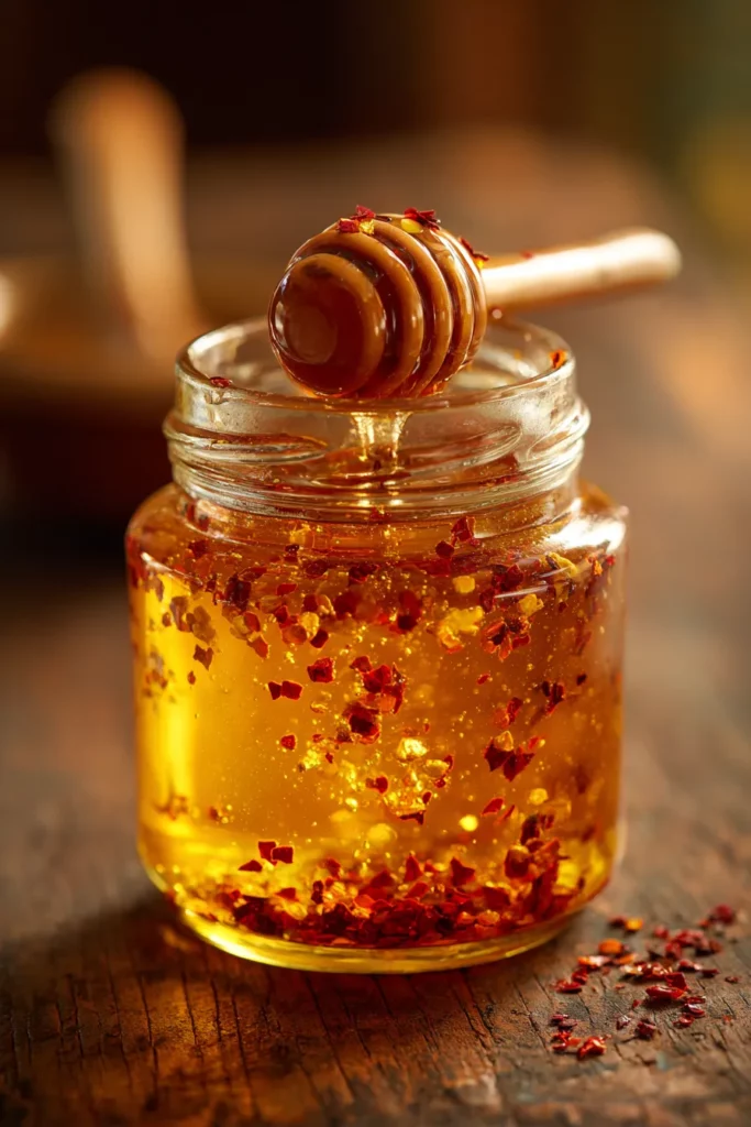 Hot Honey Jar Close-Up 