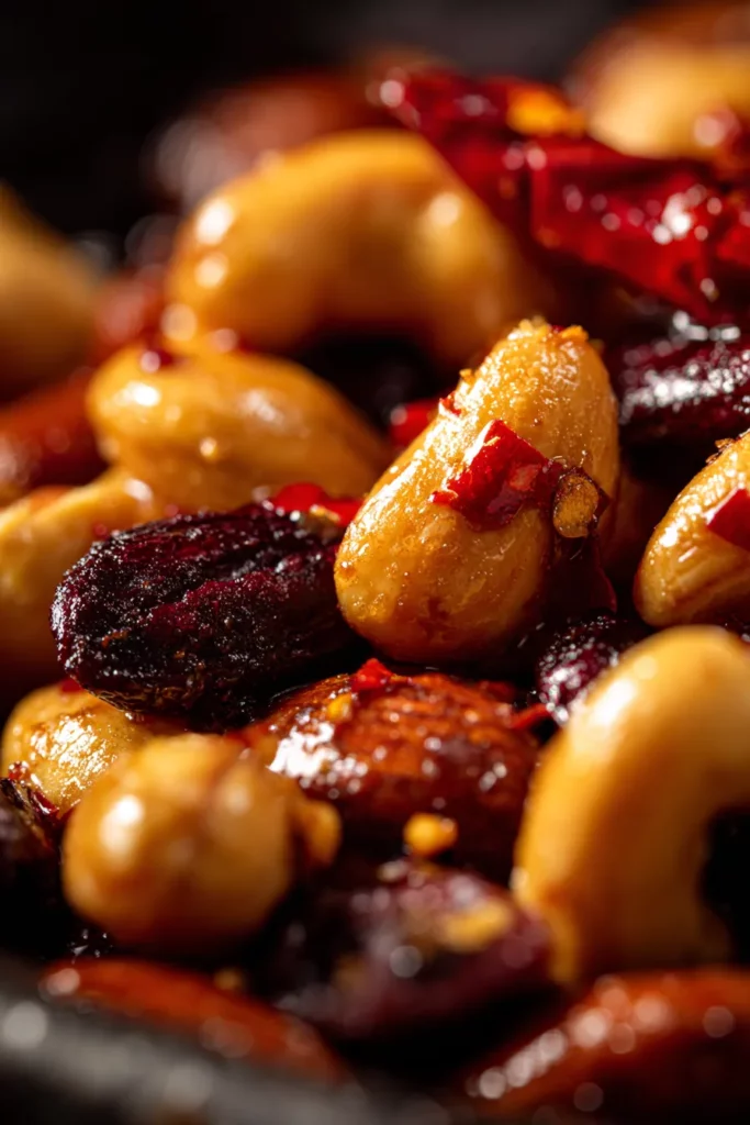 Hot Honey Roasted Nuts