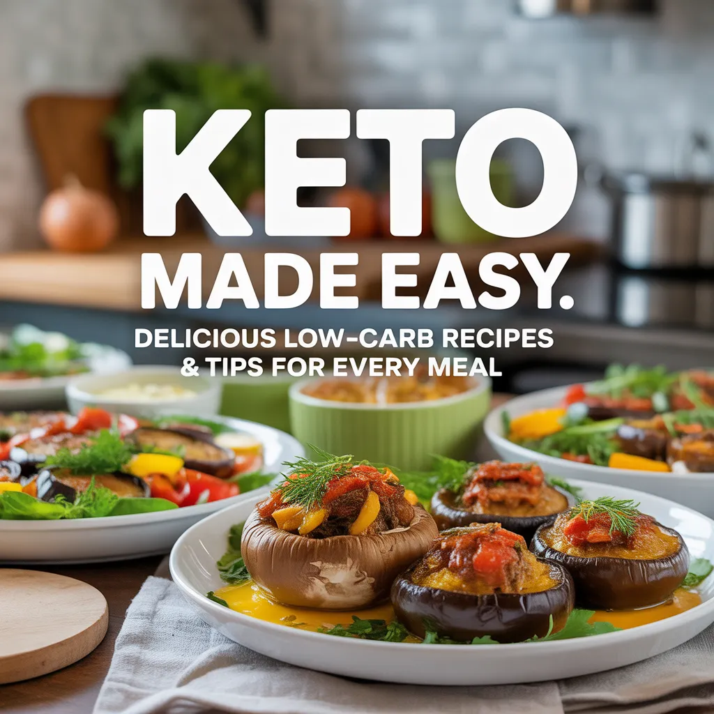 Keto & Low-Carb Made Easy — 80+ Delicious Recipes