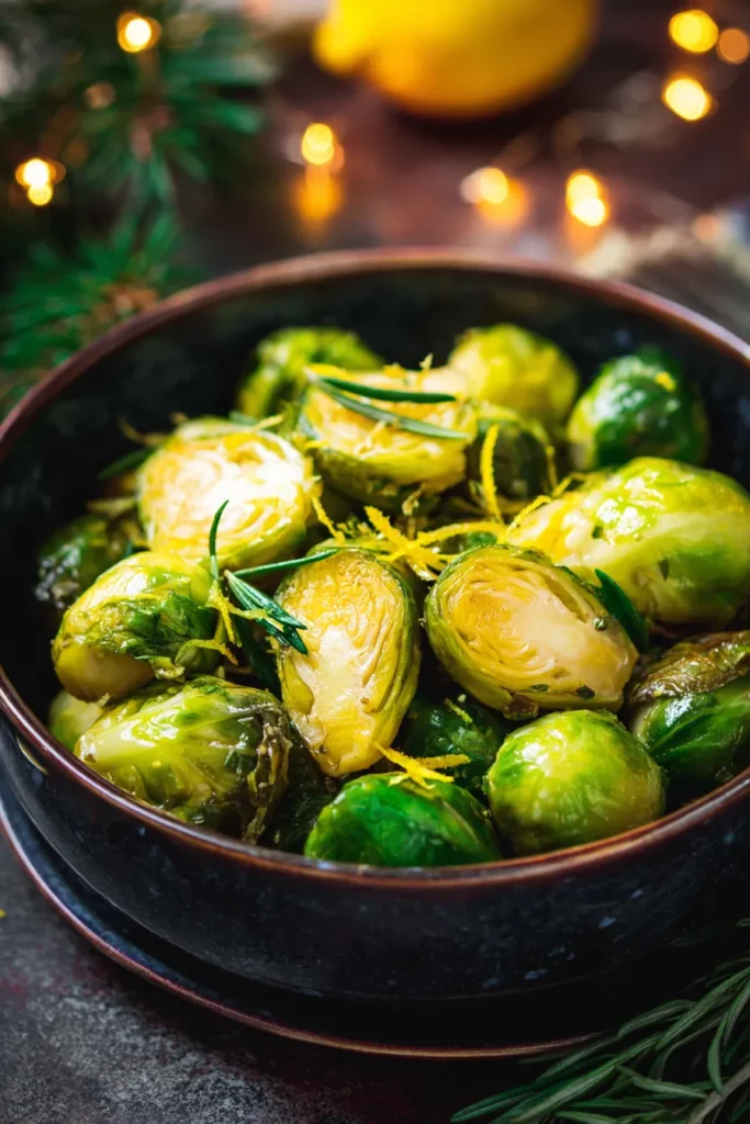 Perfect Roasted Brussels Sprouts & Carrots: Flavorful Sheet Pan & Creative Recipes 38 Lemon Zest Brussels Sprouts