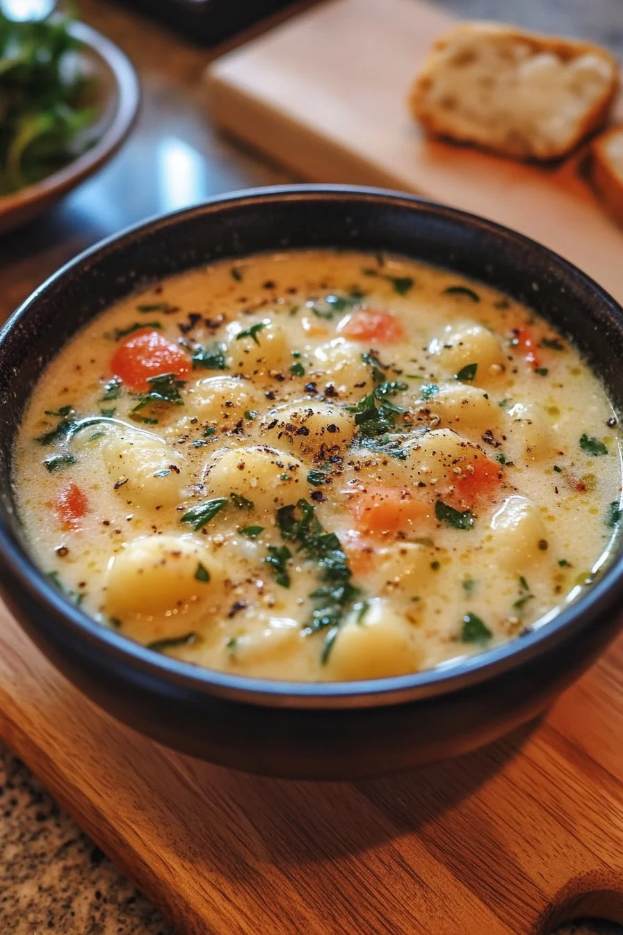Better Than Olive Garden Chicken Gnocchi Soup