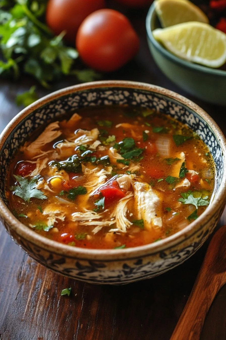 Chicken Broth (Mexican Chicken Soup)