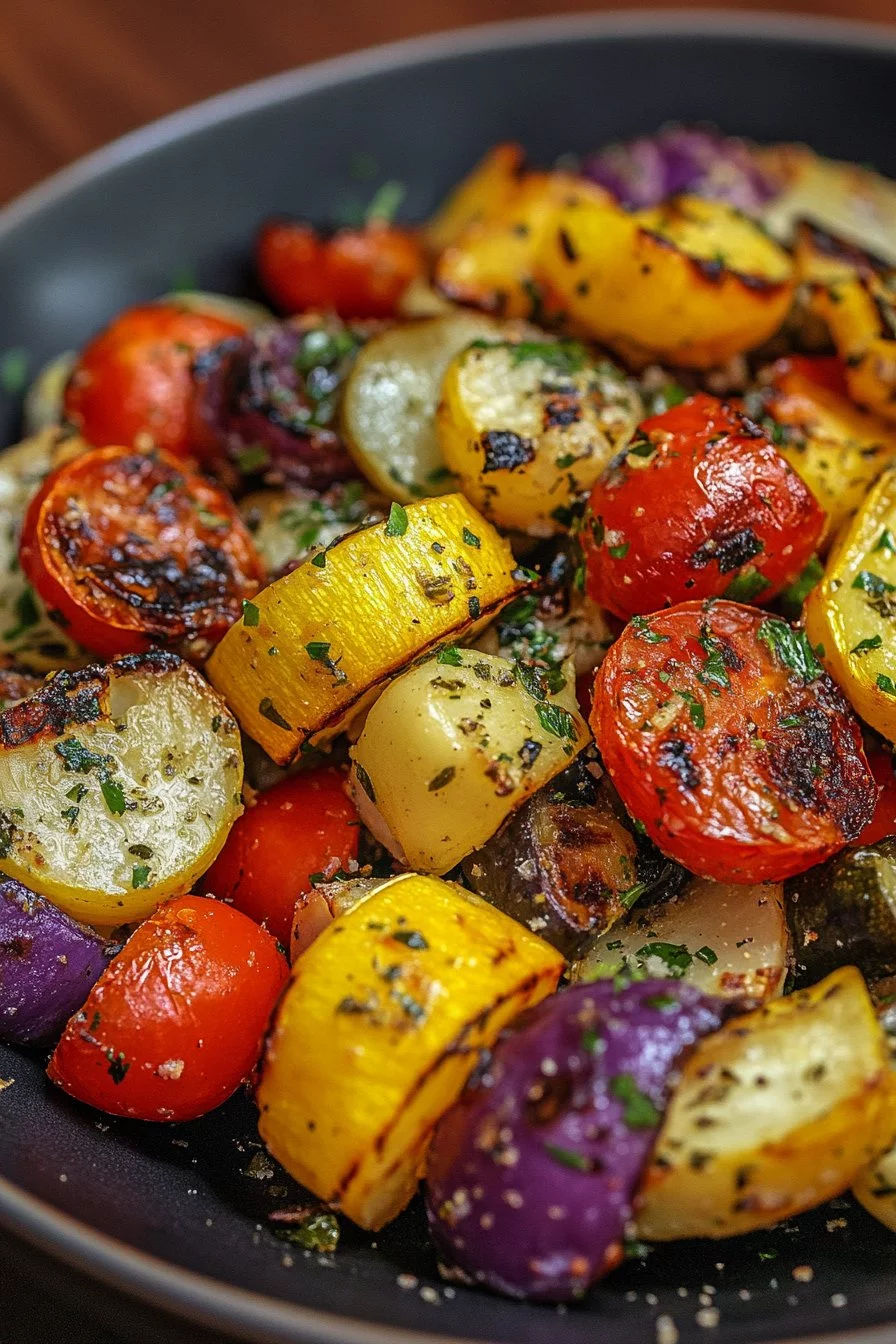 Delightful Roasted Vegetable Salad