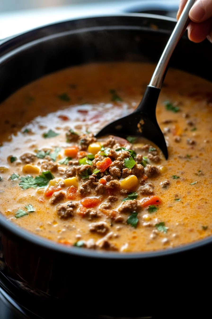 Creamy Cowboy Soup Recipe – A Cozy Tex-Mex One-Pot Wonder
