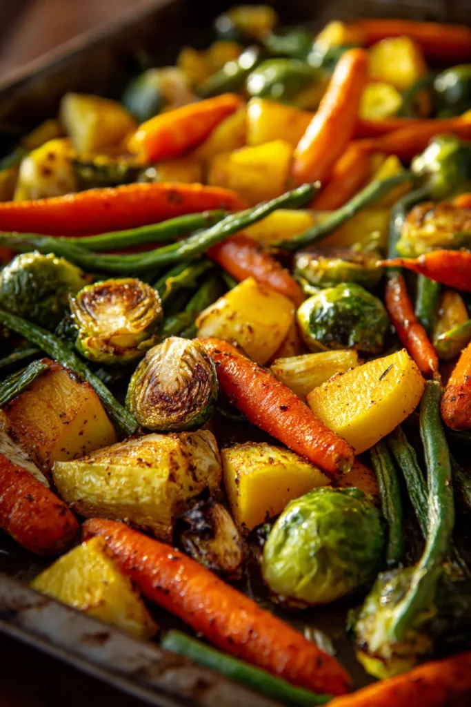 Perfect Roasted Brussels Sprouts & Carrots: Flavorful Sheet Pan & Creative Recipes 41 Sheet Pan Veggie Combo