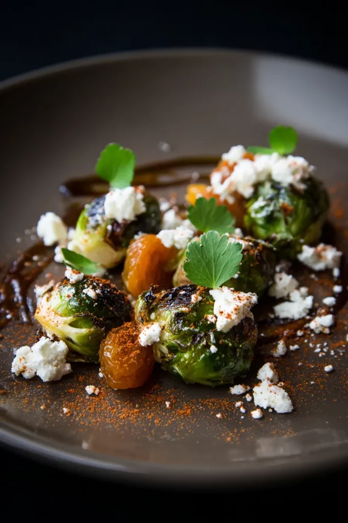 Perfect Roasted Brussels Sprouts & Carrots: Flavorful Sheet Pan & Creative Recipes 35 Smoky Brussels with Apricots