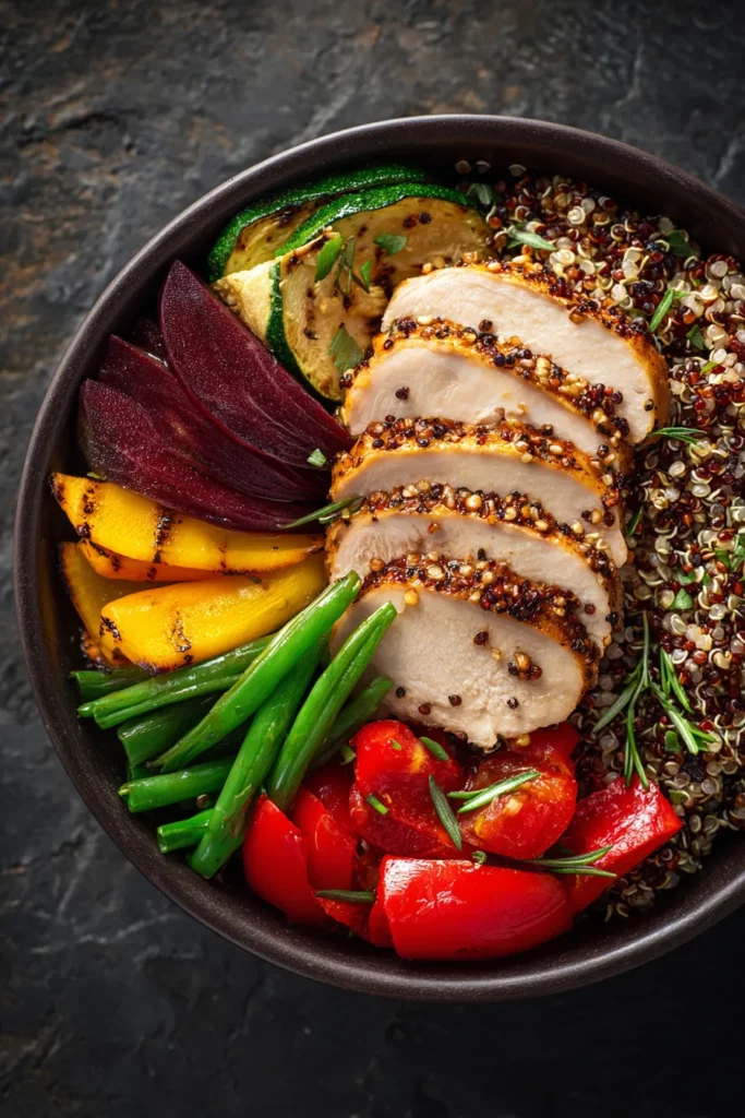 The Complete Guide to Stuffed Chicken Breast Recipes โPlus 70+ recipes to try 57 Stuffed Chicken Grain Bowl