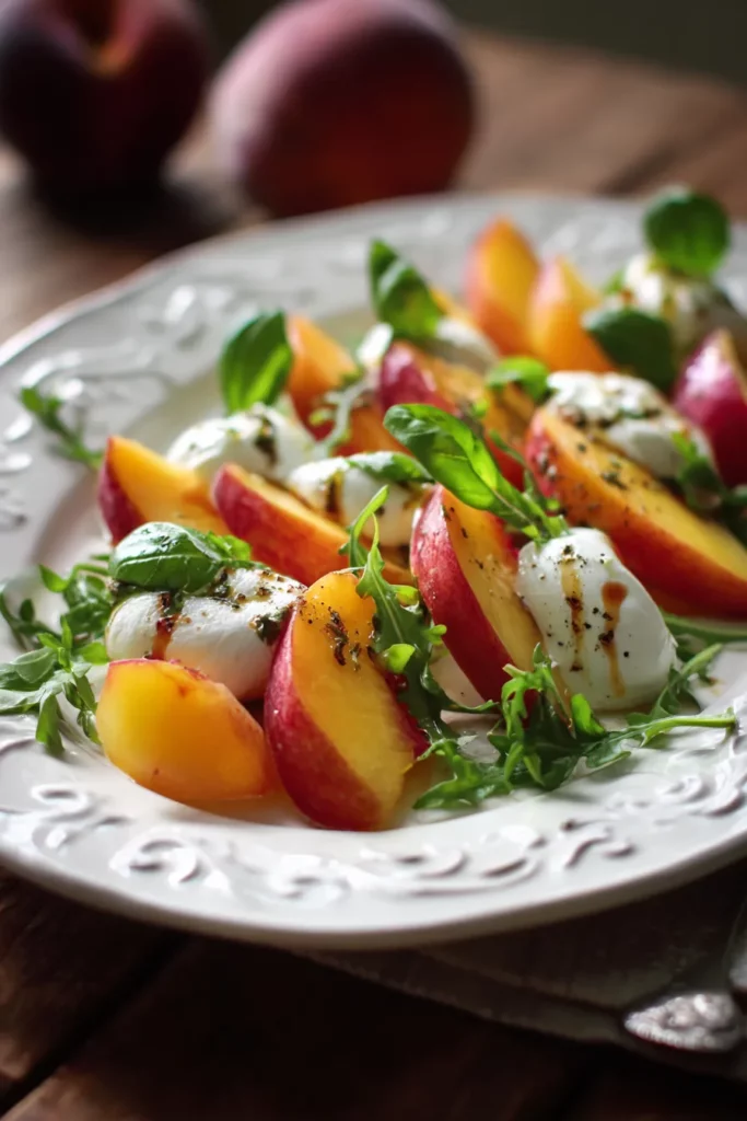 Summer Peach Salad