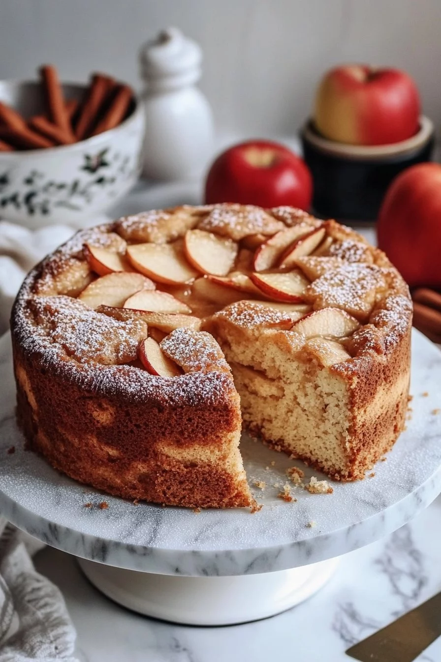 Easy Cinnamon Apple Cake: A Cozy, Autumn-Inspired Treat