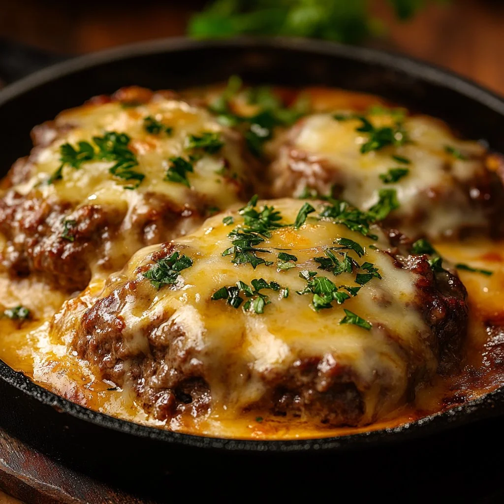 Amish Hamburger Steak Bake