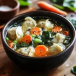 Asian Dumpling Soup