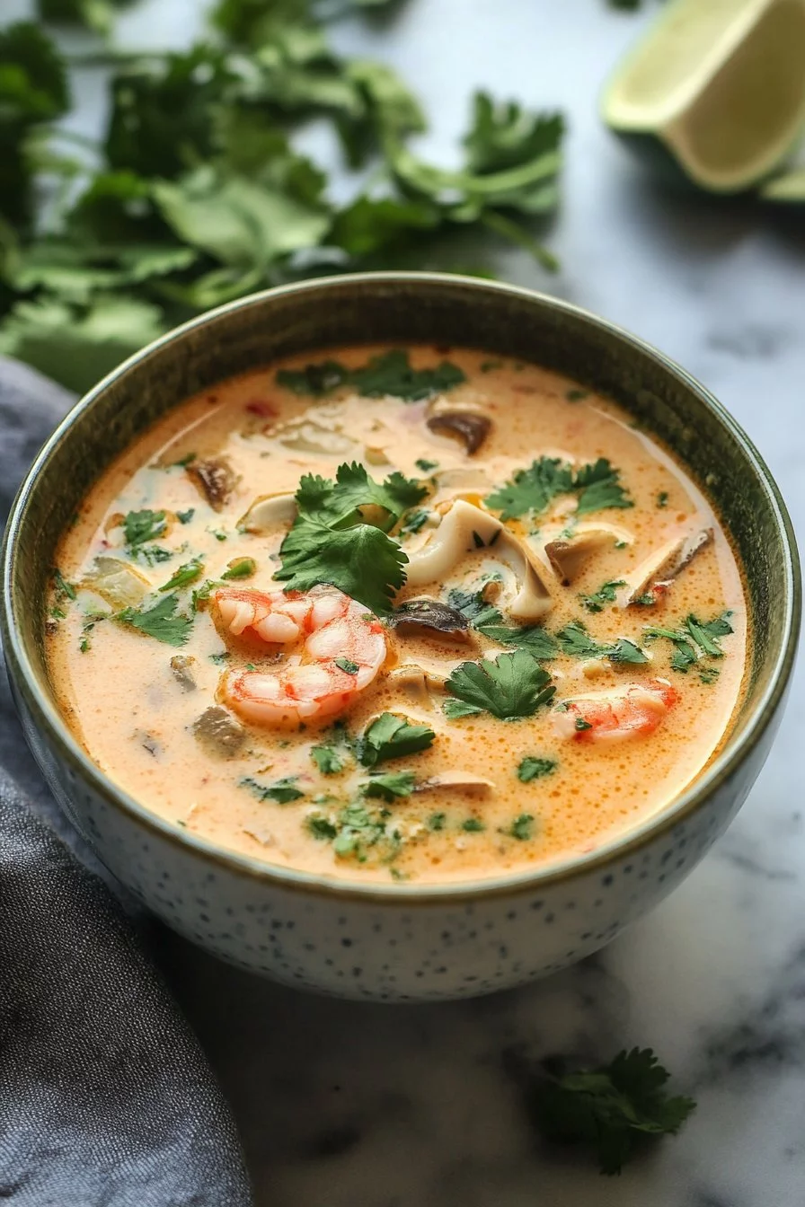 Thai Coconut Soup (Vegan)