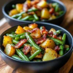 Country Ranch Green Beans and Potatoes with Bacon