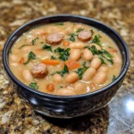 Creamy Bean Soup with Sausage