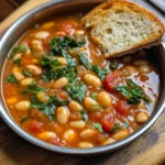 Creamy Vegan Tomato White Bean Stew