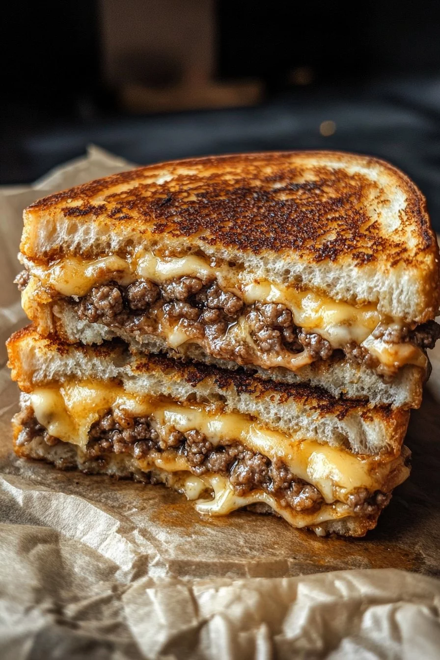 Grilled Cheese Patty Melts