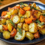 Easy Garlic Herb Roasted Vegetables