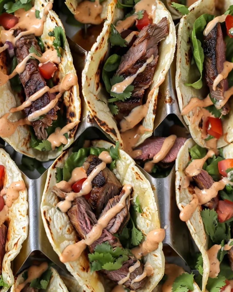 Fire-Grilled Venison Tacos with Creamy Chipotle Drizzle: Bold Flavors for Ultimate Satisfaction