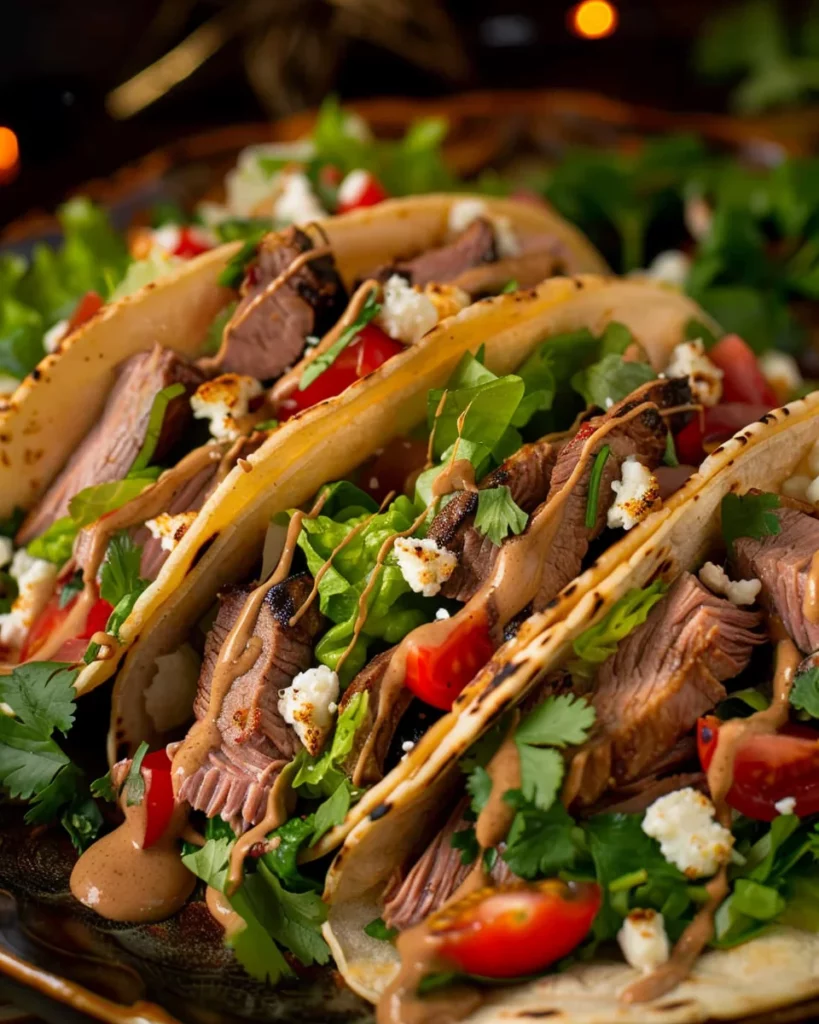 Fire-Grilled Venison Tacos with Creamy Chipotle Drizzle: Bold Flavors for Ultimate Satisfaction