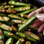 Garlic Roasted Okra