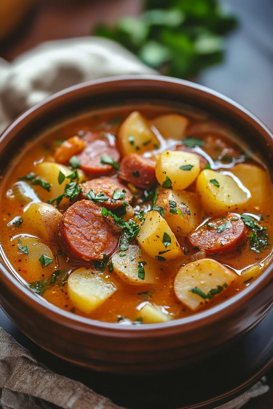 Hearty Kielbasa Potato Soup
