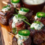Jalapeño Cream Cheese Venison Backstrap Poppers