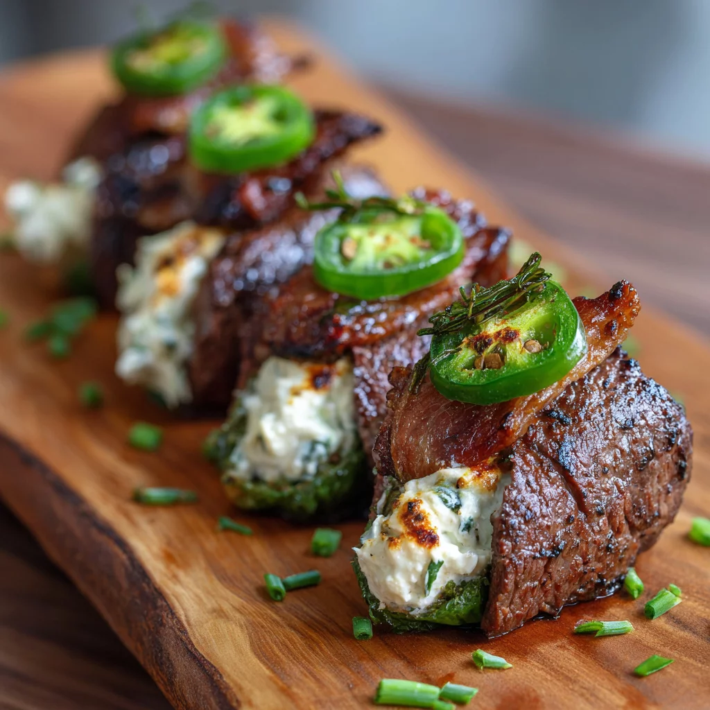 Jalapeño Cream Cheese Venison Backstrap Poppers
