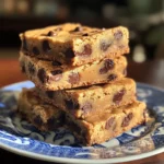 Melt-in-Your-Mouth Chocolate Chip Cookie Bars