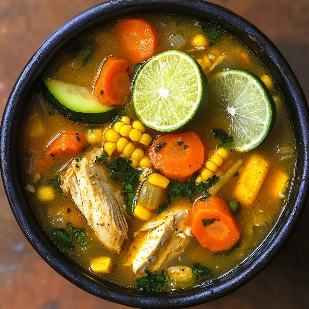 Mexican Chicken Soup (Caldo de Pollo)