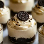 Mini No-Bake Oreo Cheesecakes