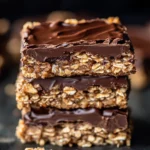 No Bake Chocolate Oatmeal Bars