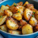 Oven Fried Potatoes & Onions