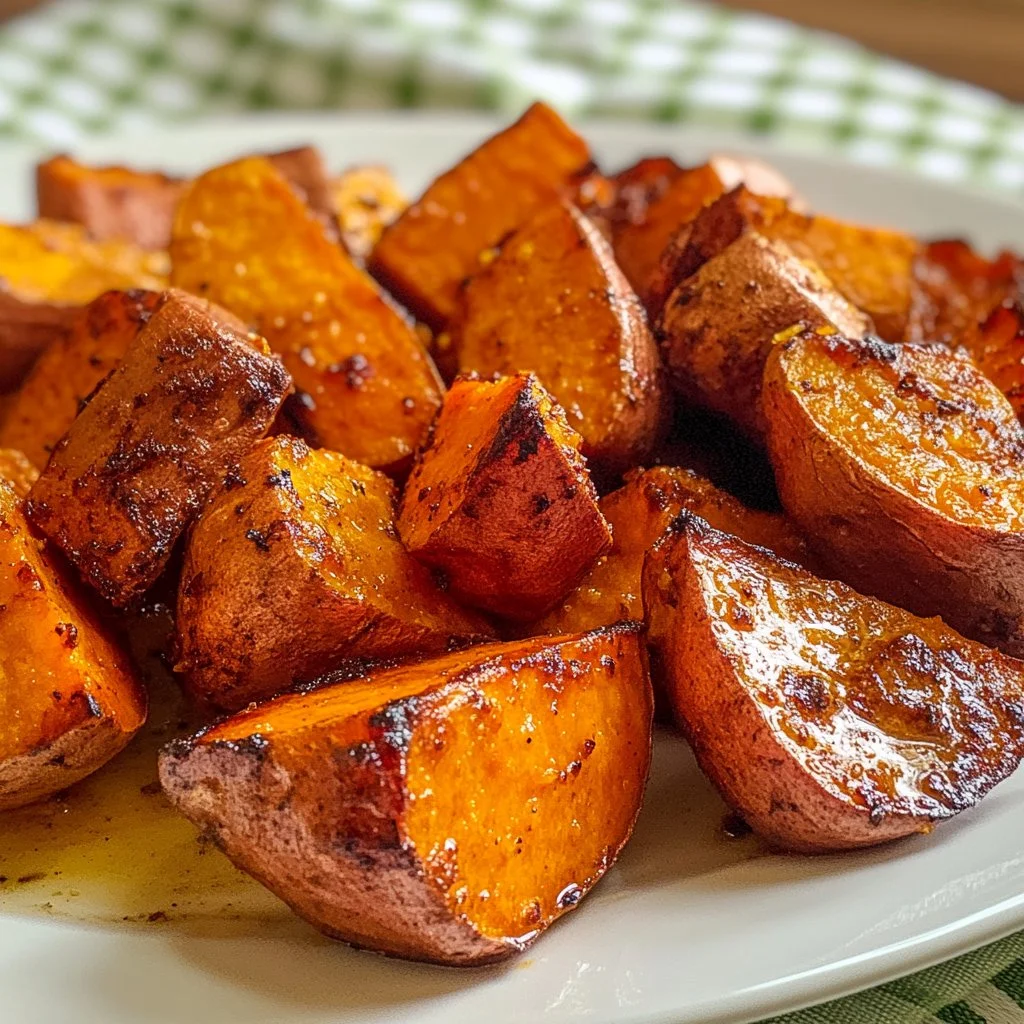 Oven Roasted Sweet Potatoes