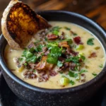 Philly Cheesesteak Soup
