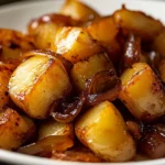 Roasted Potatoes and Onions
