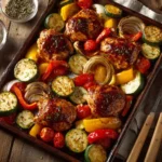 Sheet Pan Balsamic Glazed Chicken