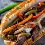 Smoked Venison Cheesesteak Recipe