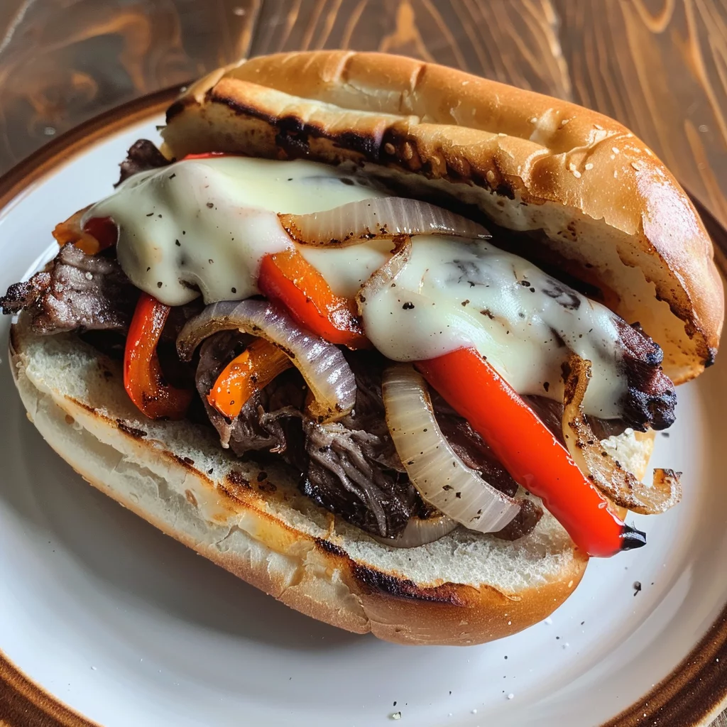 Smoked Venison Cheesesteak Recipe